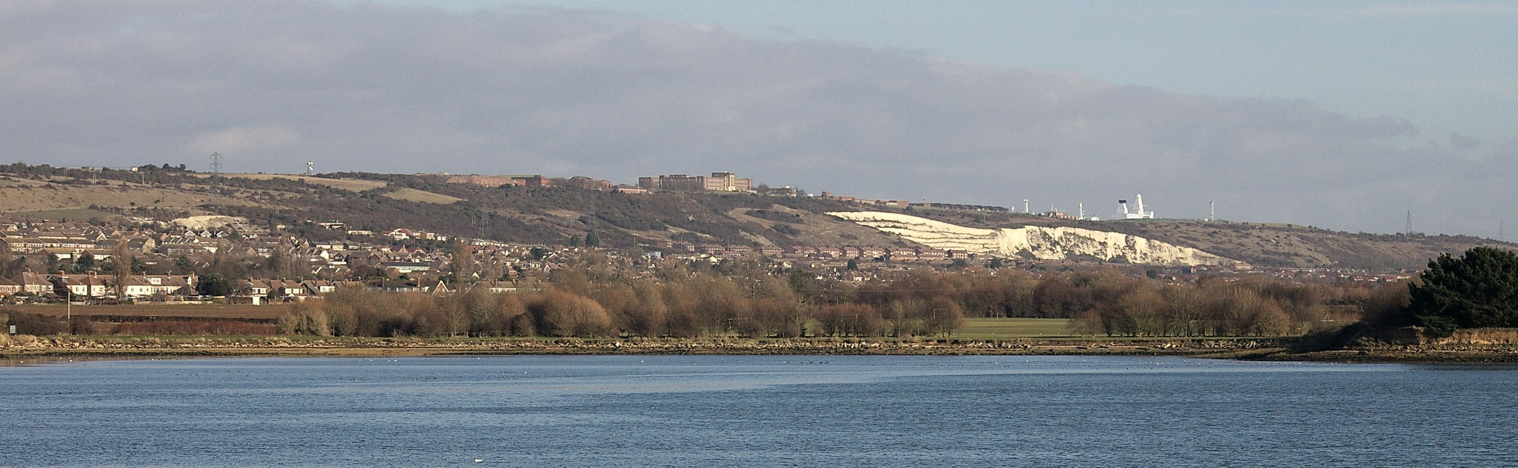 Panoramic view of Portsdown